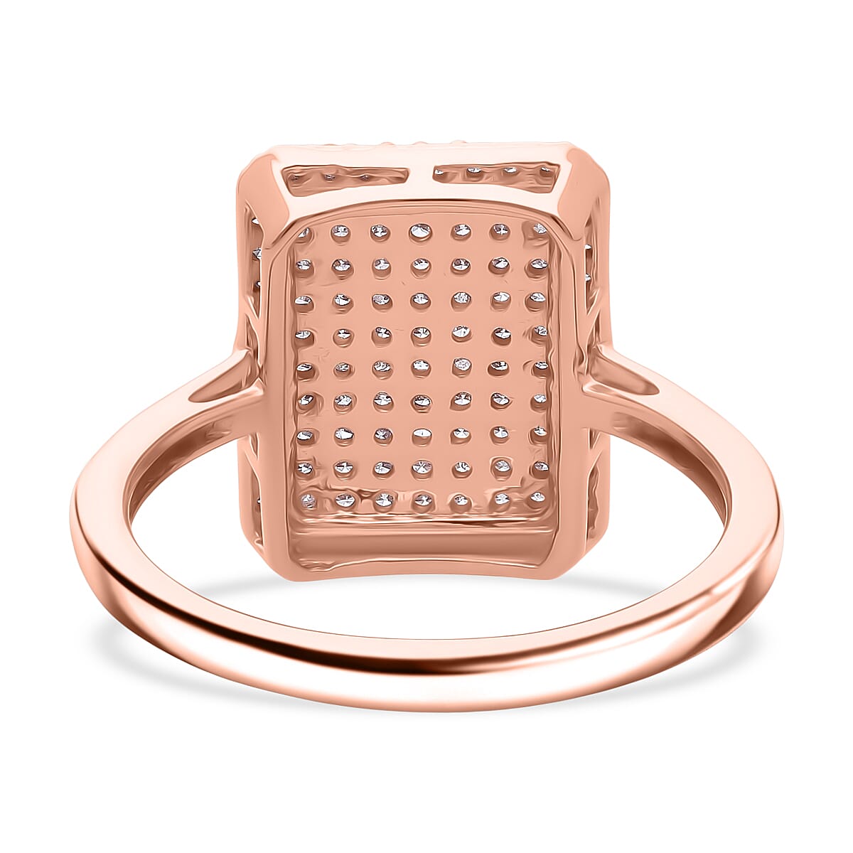 CloseOut Deal - 9K Rose Gold SGL Certified Natural Pink Diamond &amp; White Diamond Ring 0.51 Ct. 8322885 4