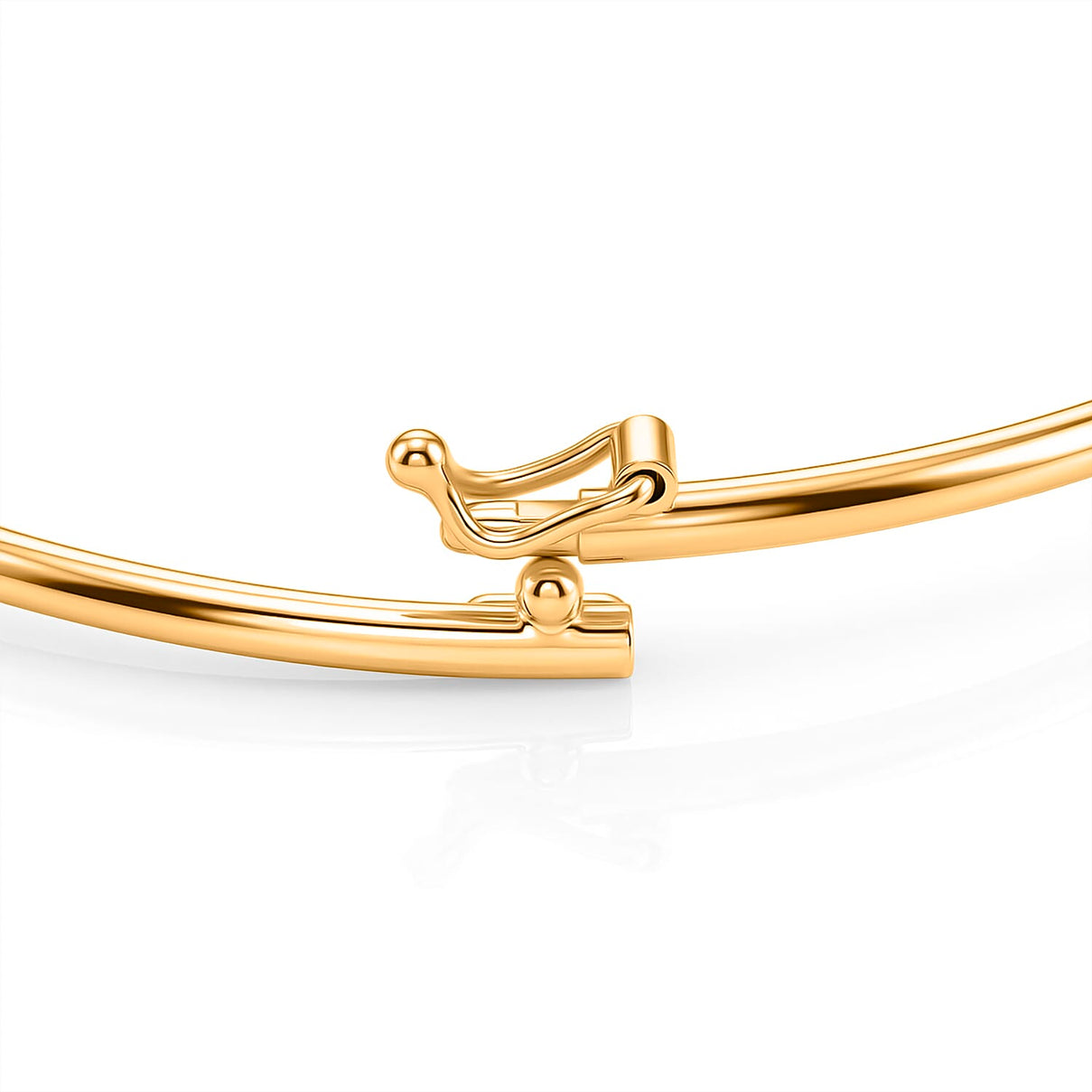 Designer Inspired- 9K Yellow Gold Snaffle Bangle 7.5 Inch 8412280 6