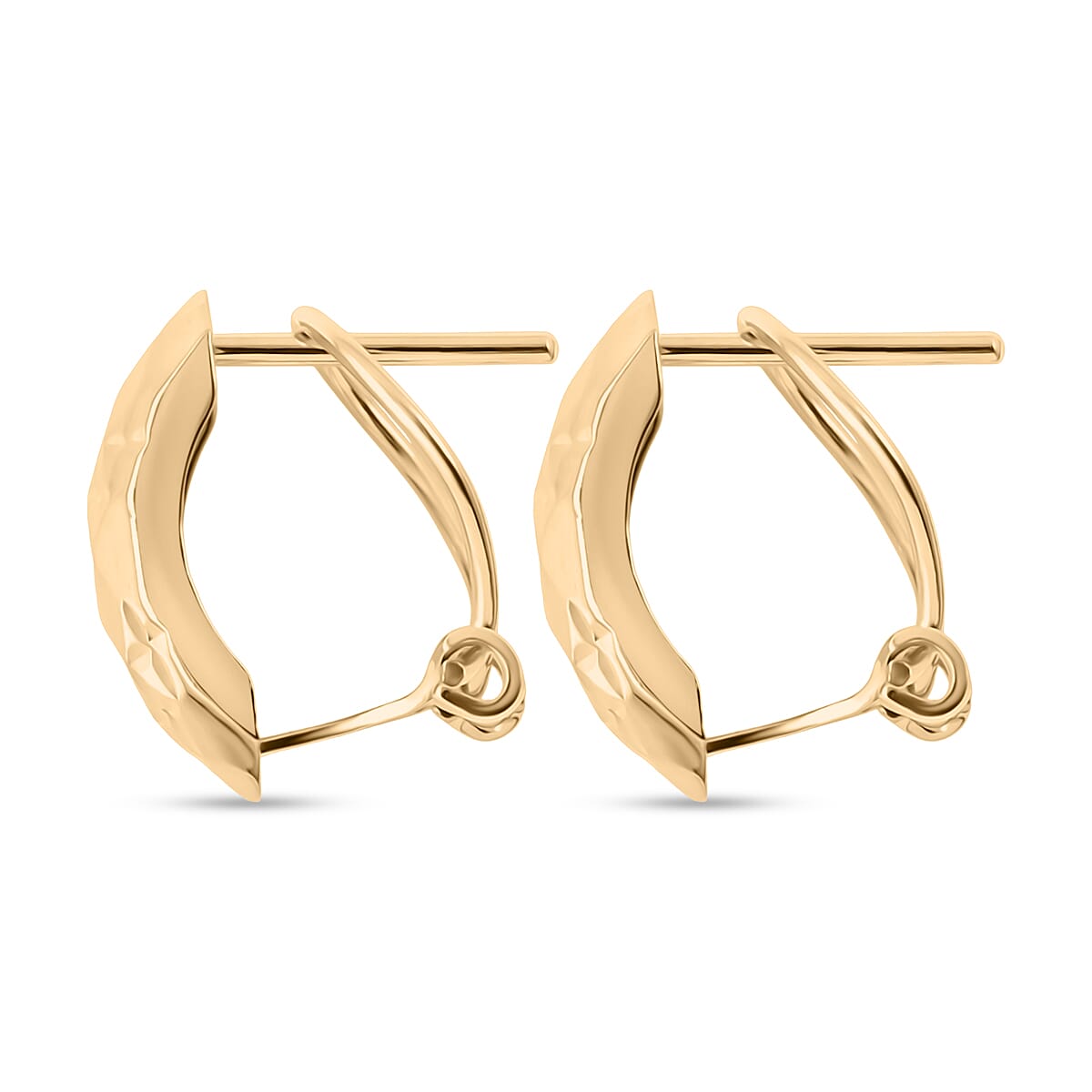 9K Yellow Gold Earring with French Clip 8411988 4