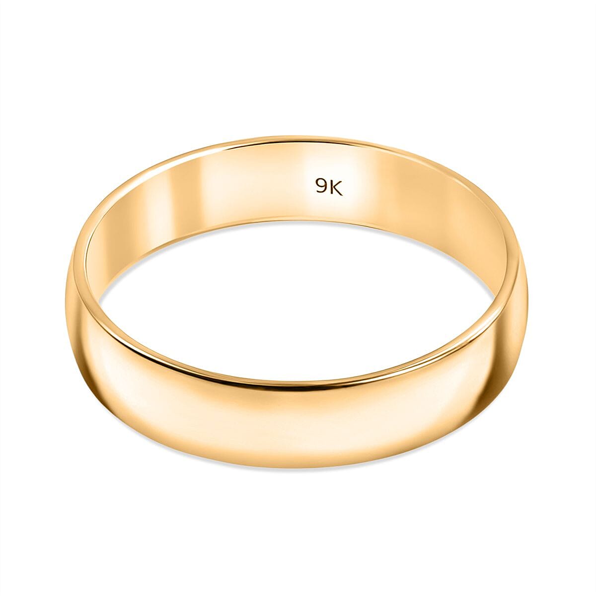 Pick Of The Show - 9K Yellow Gold Bold Band Ring 8265584 4