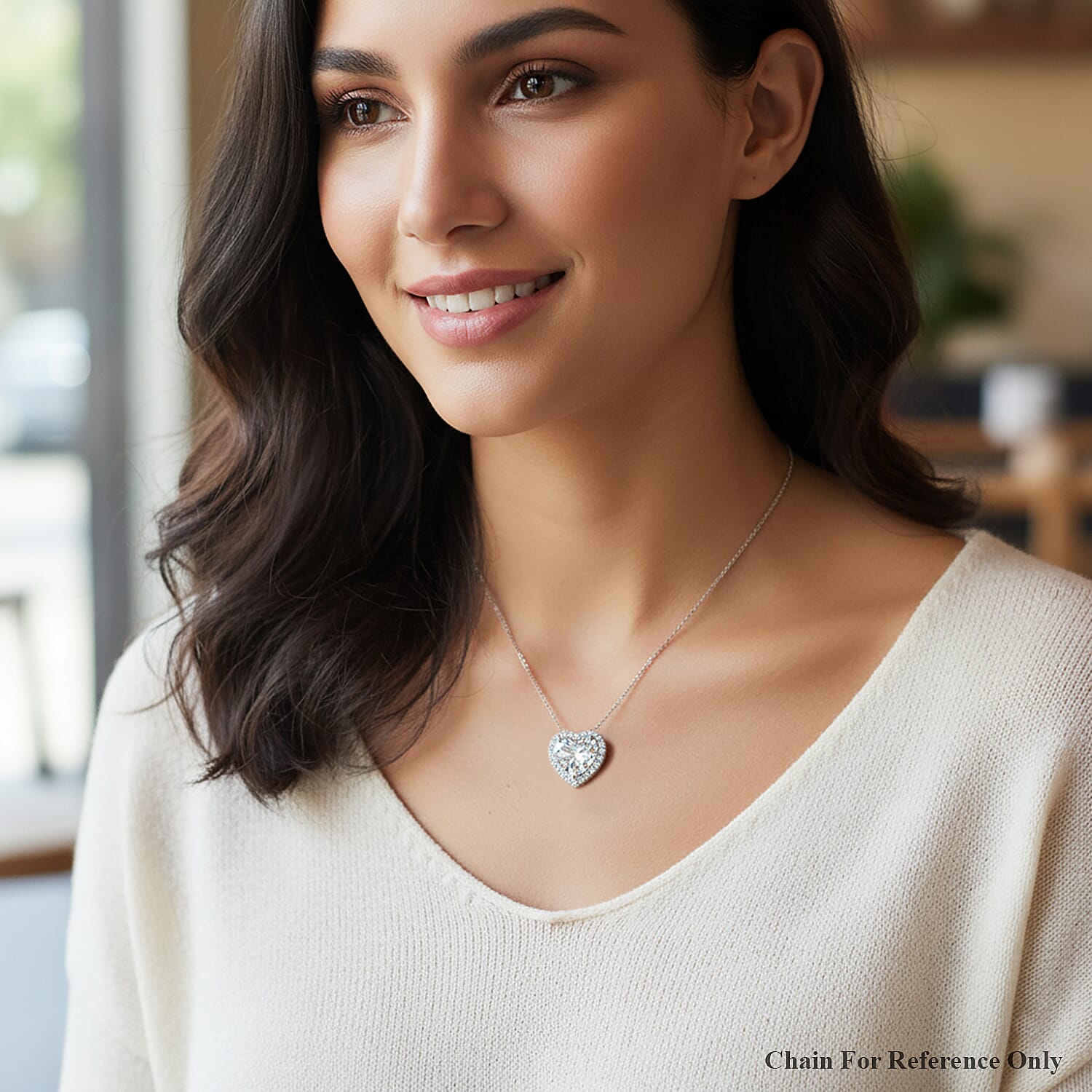 Luxuriant 950 Platinum IGI Certified Lab Grown Diamond (VS/EF) Heart Pendant 5.52 Ct 8276957 1