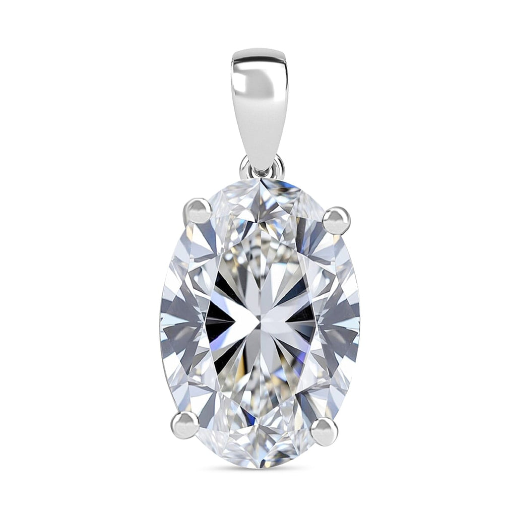 Luxuriant 950 Platinum IGI Certified Lab Grown Diamond (VS-EF) Pendant 7.00 Ct.