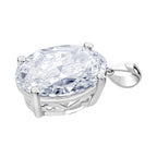 Luxuriant 950 Platinum IGI Certified Lab Grown Diamond (VS-EF) Pendant 7.00 Ct.