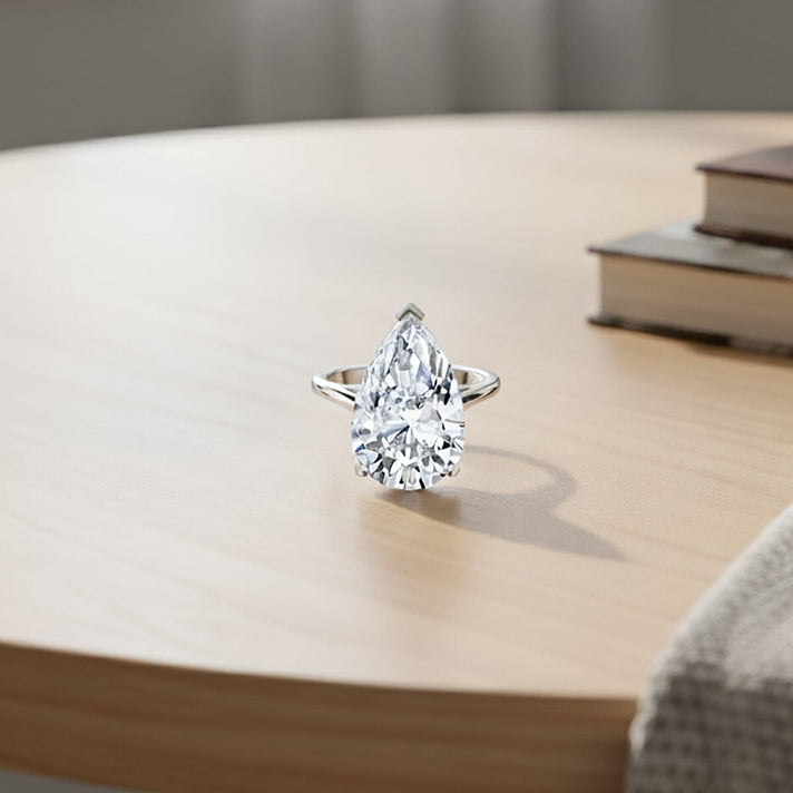LUXURIANT 10 Ct. Lab Grown Diamond Solitaire Ring in 950 Platinum, IGI Certified 8353720 2