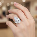Collectors Edition - Luxuriant 950 Platinum IGI Certified Lab Grown Diamond (VS-EF) Pear Cut Solitaire Ring 10.00 Ct, Platinum Wt. 7.21 Gms.