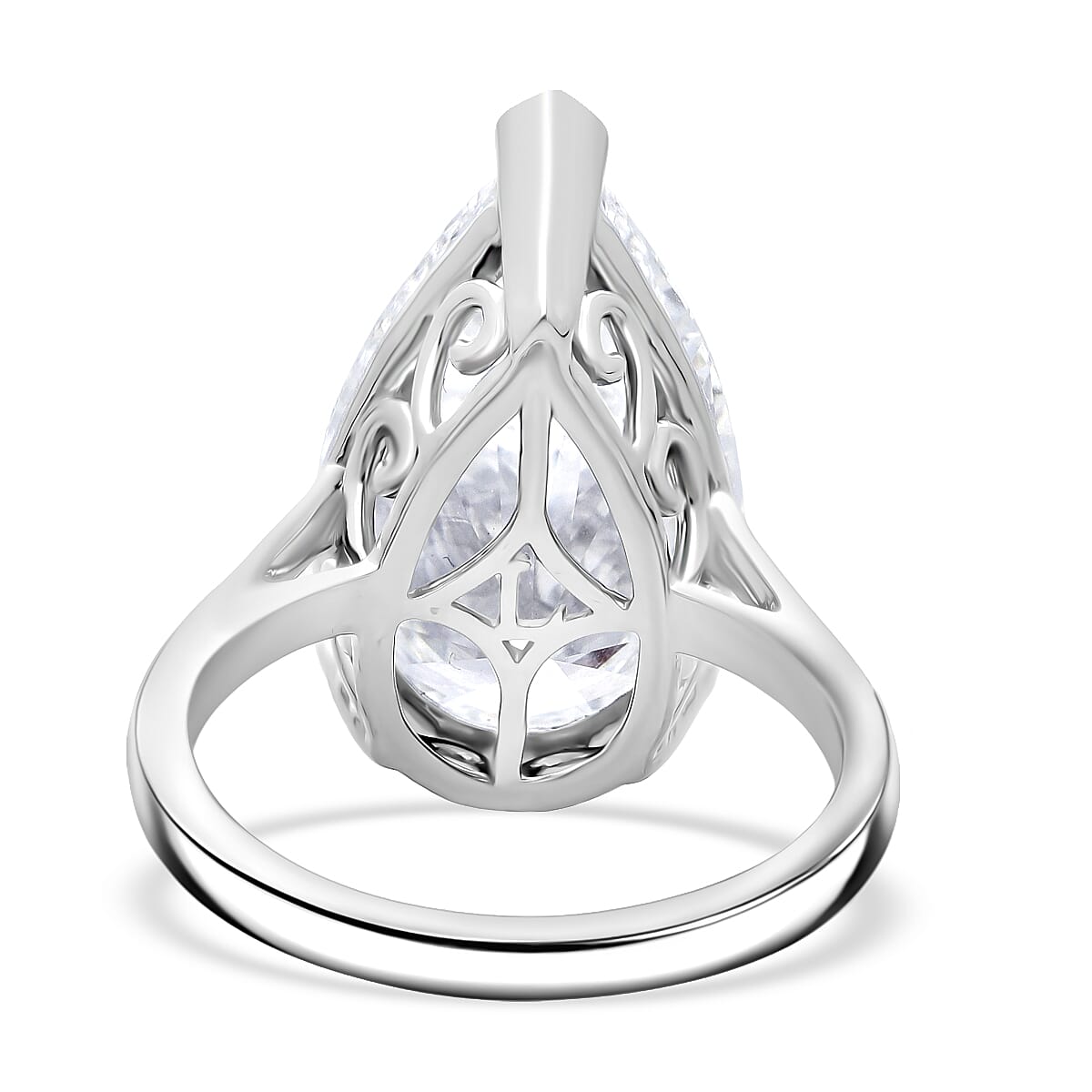 LUXURIANT 10 Ct. Lab Grown Diamond Solitaire Ring in 950 Platinum, IGI Certified 8358579 4