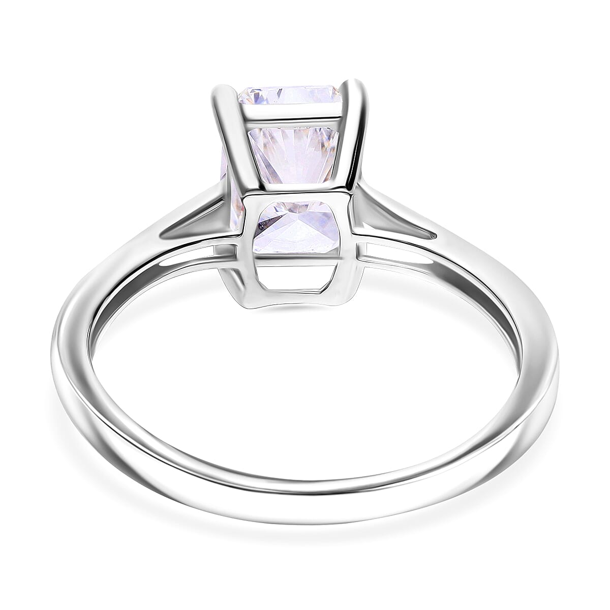 Luxuriant - 950 Platinum IGI Certified Rare Radiant Cut (VS-EF) Lab Grown Diamond Ring 2.01 Ct. 8312138 2