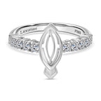 Luxuriant 950 Platinum Lab Grown Diamond (VS-E-F) Ring Platinum Wt. 5.04 Gms.