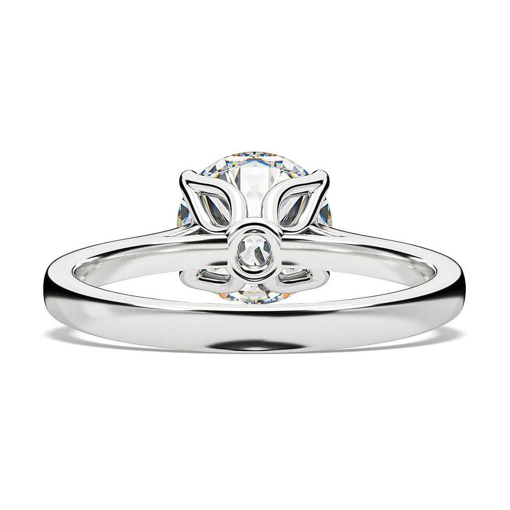 LUXURIANT 950 Platinum IGI Certified VS-EF Lab Grown Diamond Ring 2.04 Ct.