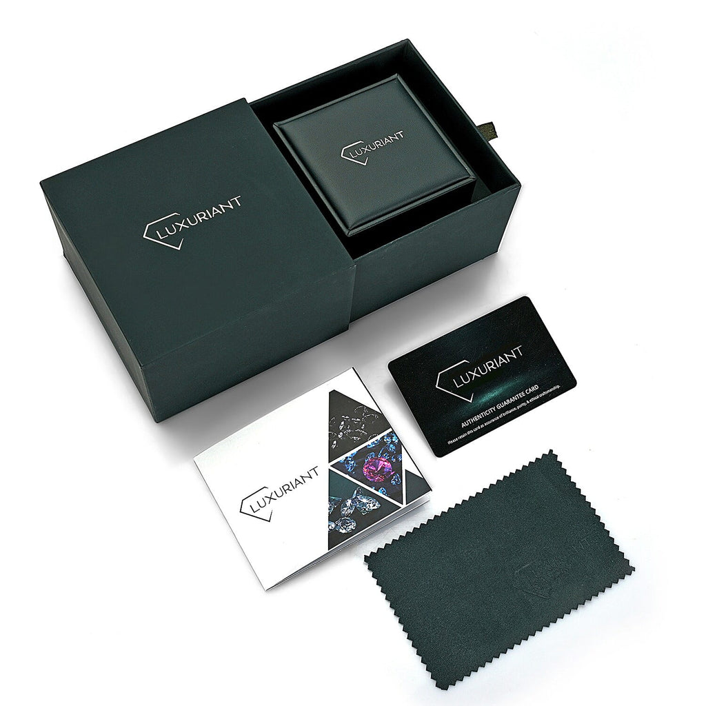 Luxuriant 950 Platinum IGI Certified VS-EF Emerald Cut Lab Grown Diamond Ring 3.00 Ct,