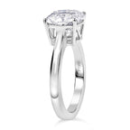 Luxuriant 950 Platinum VS Lab Grown Diamond G, VS Ring, Platinum Wt.6 Gms  3.000  Ct.