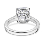 Luxuriant 950 Platinum VS Lab Grown Diamond G, VS Ring, Platinum Wt.6 Gms  3.000  Ct.