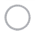 Luxuriant Diamond - 9K Yellow Gold SGL Certified Lab Grown Diamond (VS-G-H) Circle of Life Pendant 1.02 Ct.