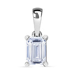 Luxuriant Diamond - 14K W Gold IGI Certified Lab Grown Diamond (VS1-E) Pendant 1.03 Ct