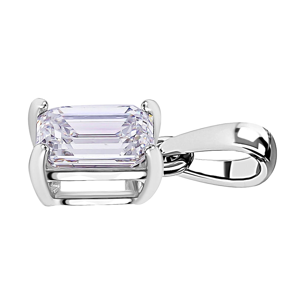Luxuriant Diamond - 14K W Gold IGI Certified Lab Grown Diamond (VS1-E) Pendant 1.03 Ct