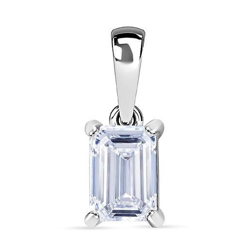 Luxuriant Diamond 1 Ct. Lab Grown Diamond Solitaire Pendant in 950 Platinum