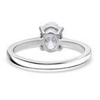 Luxuriant Diamond - 950 Platinum IGI Certified (VS-E-F) Lab Grown Diamond Oval Ring 1.00 Ct.