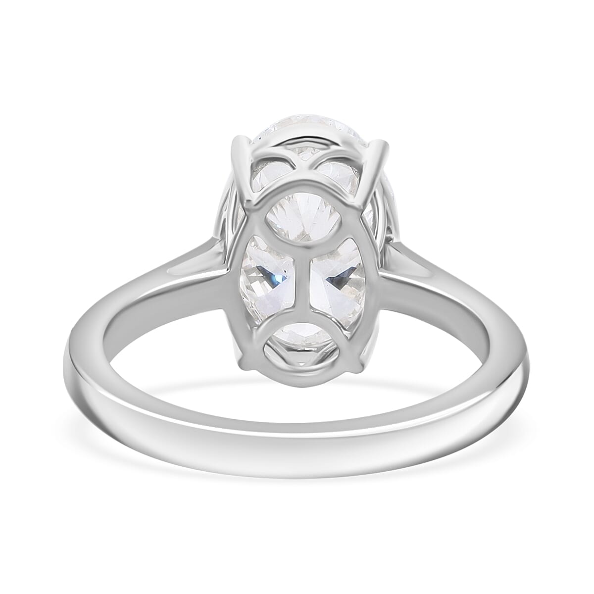 LUXURIANT 18K W Gold VS Lab Grown Diamond G, VS Ring, Gold Wt.4.04 Gms  3.030  Ct. 8124453 3