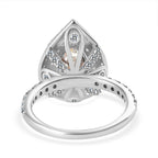 Luxuriant Pink & VS-S-I Lab Grown Diamond Ring in 14K White & Rose Gold 2.50 Ct