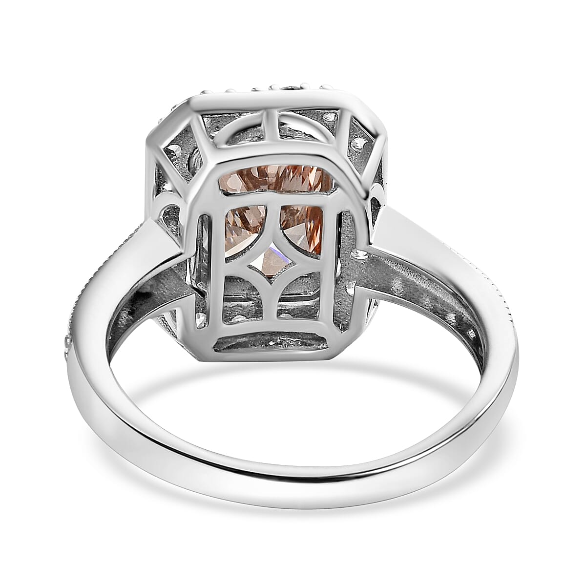 LUXURIANT 14K White and Rose Gold (VS-SI) Pink Diamond (SI-I1/G-H) and Lab Grown Diamond Ring 2.75 Ct. 7998727 4