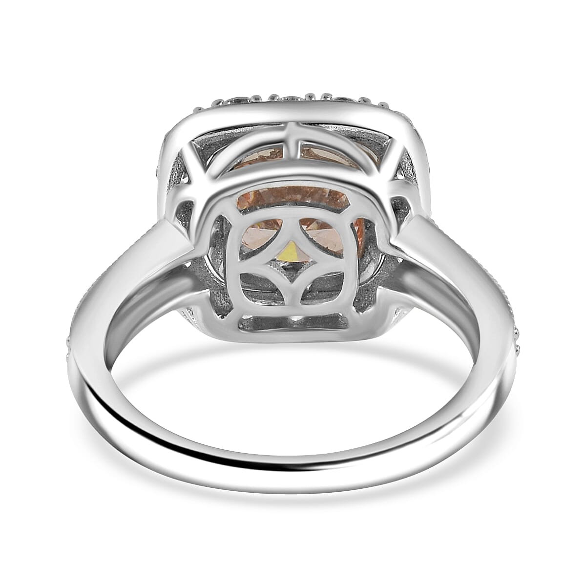LUXURIANT 14K White and Rose Gold (VS-SI/GH) Lab Grown Pink and White Diamond Ring 2.77 Ct. 7998714 3