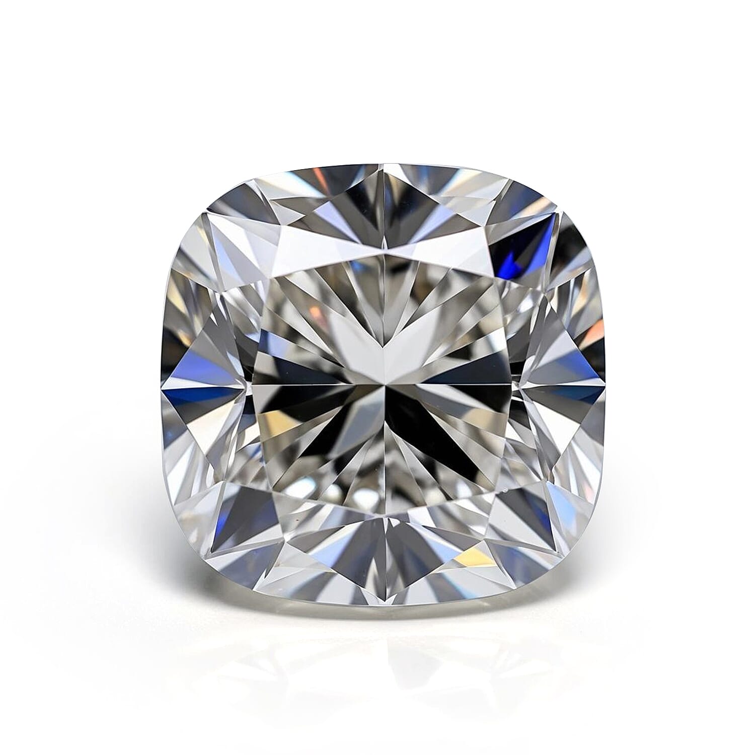 LUXURIANT 2 Ct. Cushion Lab Grown Diamond, IGI Certified 8.30 x 6.79mm 8020246 0