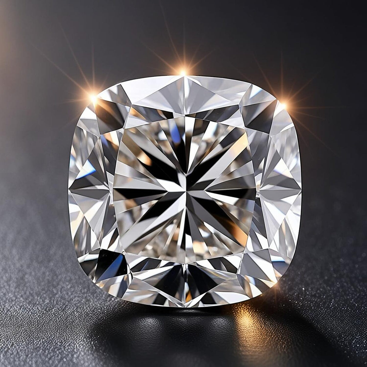 LUXURIANT 2 Ct. Cushion Lab Grown Diamond, IGI Certified 8.30 x 6.79mm 8020246 2