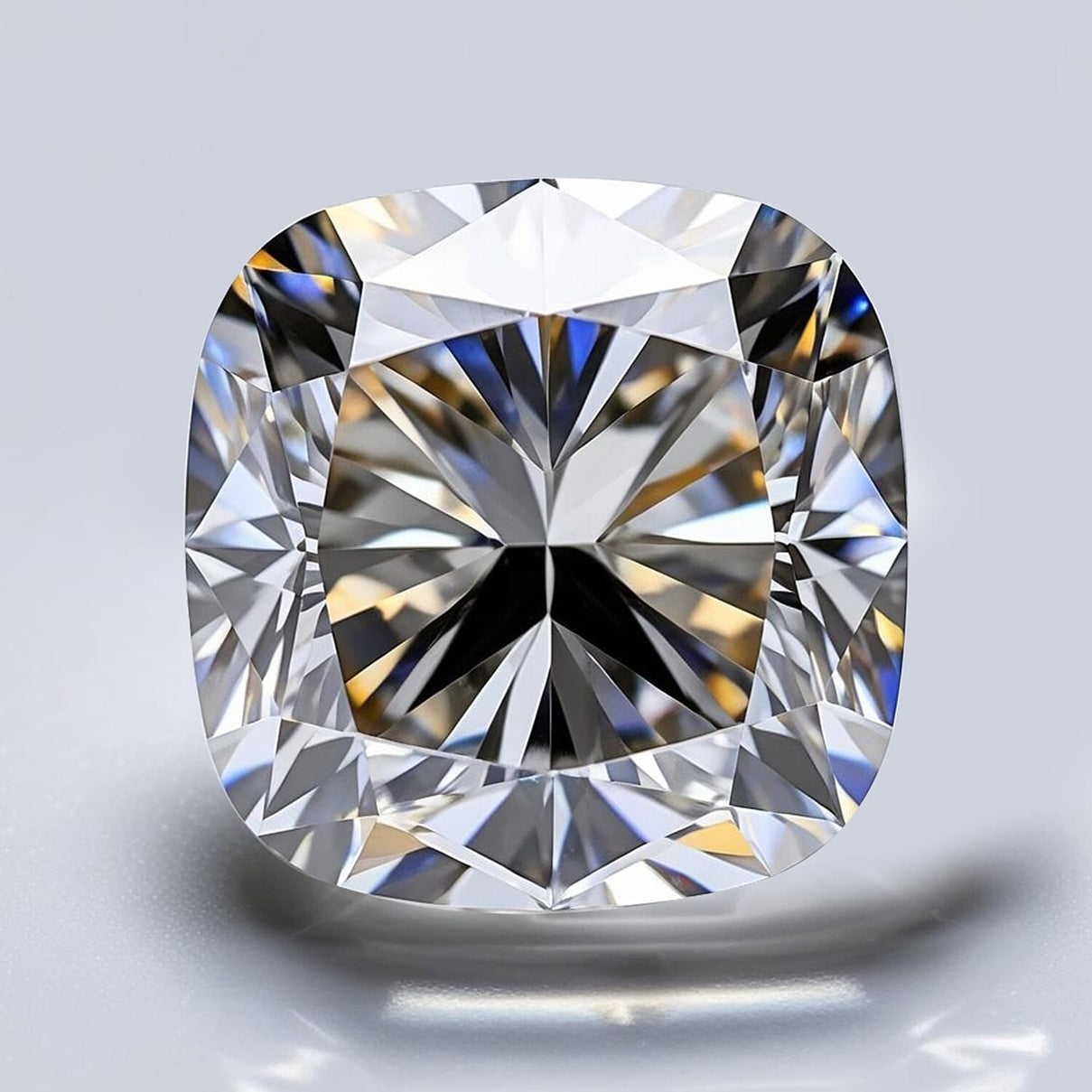 LUXURIANT 2 Ct. Cushion Lab Grown Diamond, IGI Certified 8.30 x 6.79mm 8020246 4
