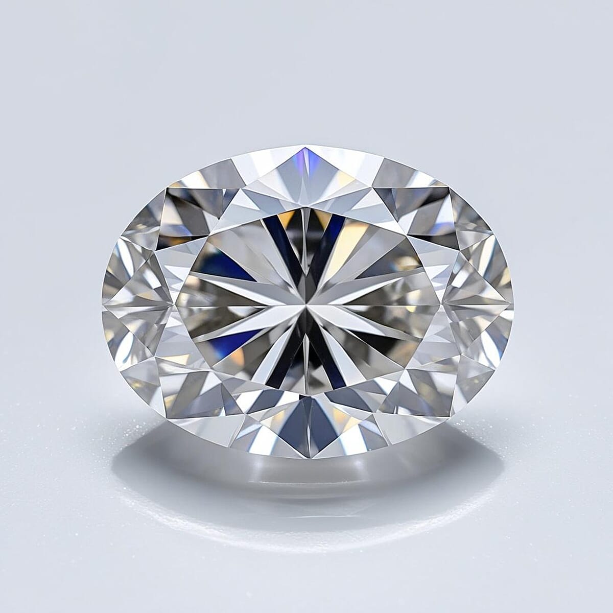 LUXURIANT 2 Ct. Loose Lab Grown Diamond in Oval Shape 8034624 4