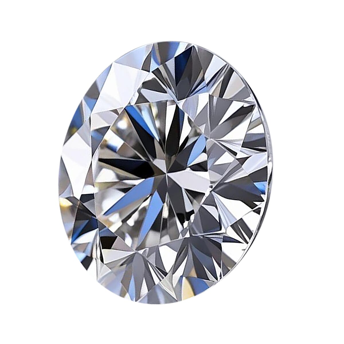 LUXURIANT 2 Ct. Round Lab Grown Diamond, IGI Certified 8.07mm 8020249 5