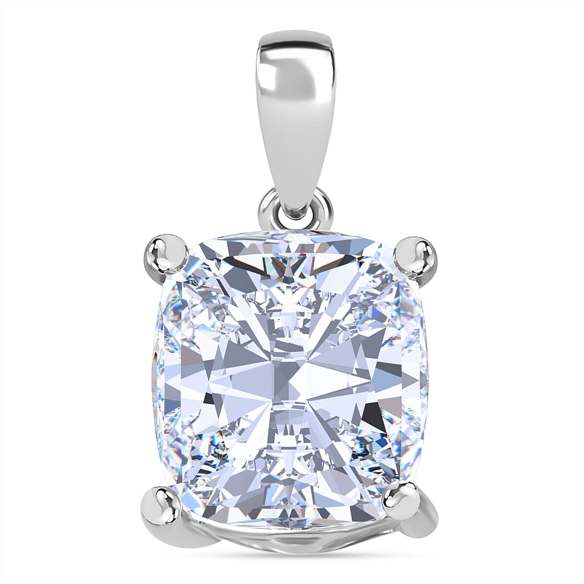 LUXURIANT 3 Ct. Lab Grown Diamond  Pendant in 950 Platinum, SGL Certified 7975360 0