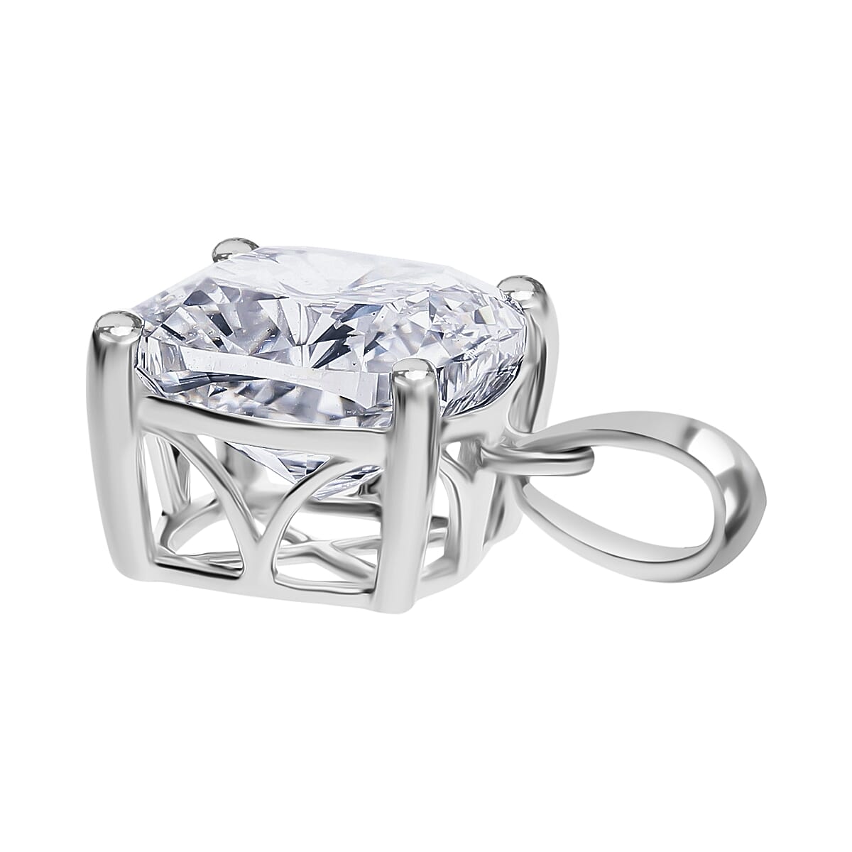 LUXURIANT 5 Ct. Lab Grown Diamond  Pendant in 950 Platinum, SGL Certified 7975359 4
