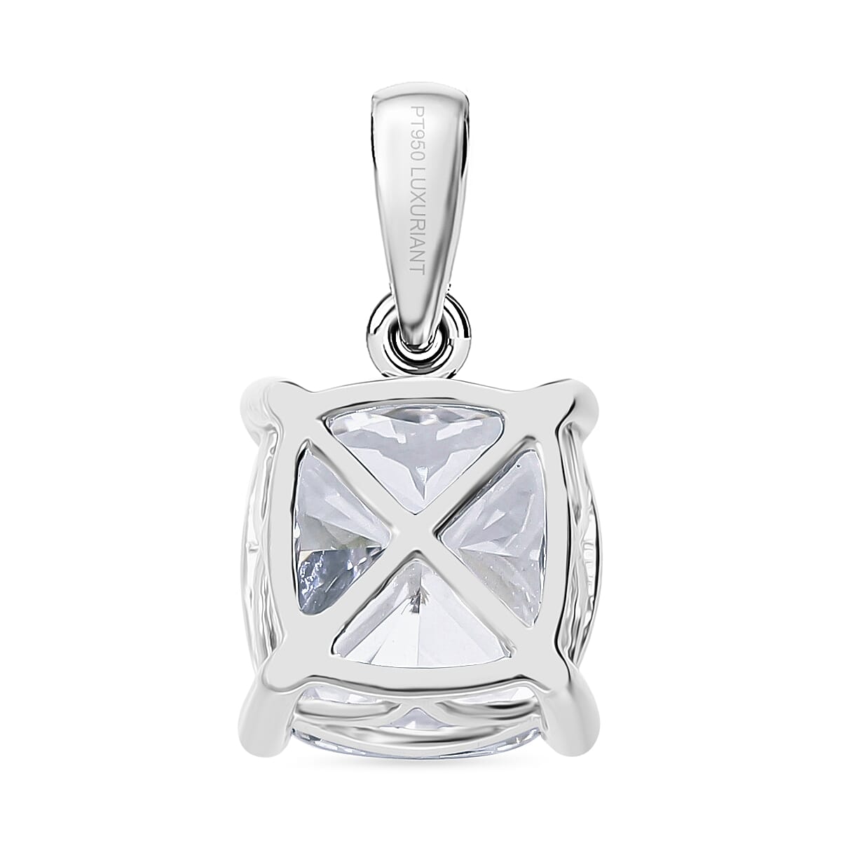 LUXURIANT 5 Ct. Lab Grown Diamond  Pendant in 950 Platinum, SGL Certified 7975359 5