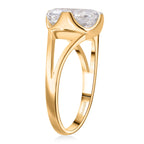 Luxuriant Diamond - 18K Yellow Gold IGI Certified Cushion Cut(VS1-G) Lab Grown Diamond Ring 5.00 Ct.