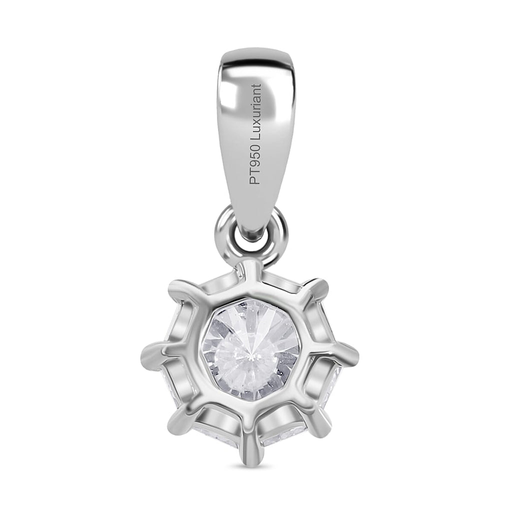 Luxuriant Diamond 950 Platinum IGI Certified Lab Grown Diamond (VS1-F) Pendant 2.03 Ct.