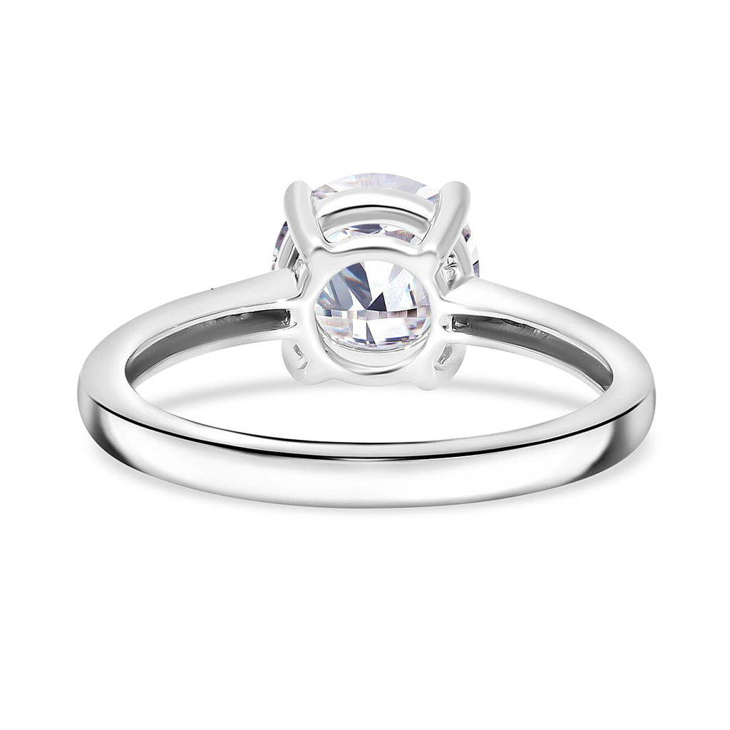 Luxuriant Diamond 950 Platinum IGI Certified VS-E-F Lab Grown Diamond Solitaire Ring 1.50 Ct.