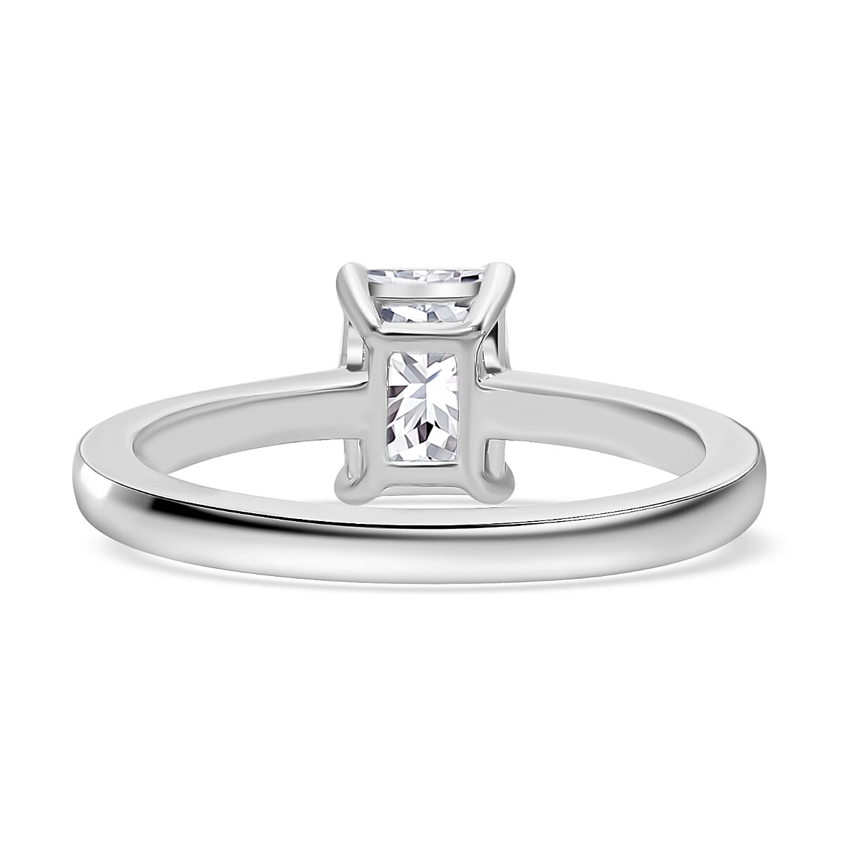 LUXURIANT 1 Ct. Lab Grown Diamond Solitaire Ring in 950 Platinum (VS-GH) 8018827 3