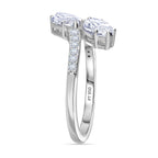 Luxuriant Diamond 950 Platinum SGL Certified VS-G-H Lab Grown Diamond  Ring, Platinum Wt.4.50 Gms