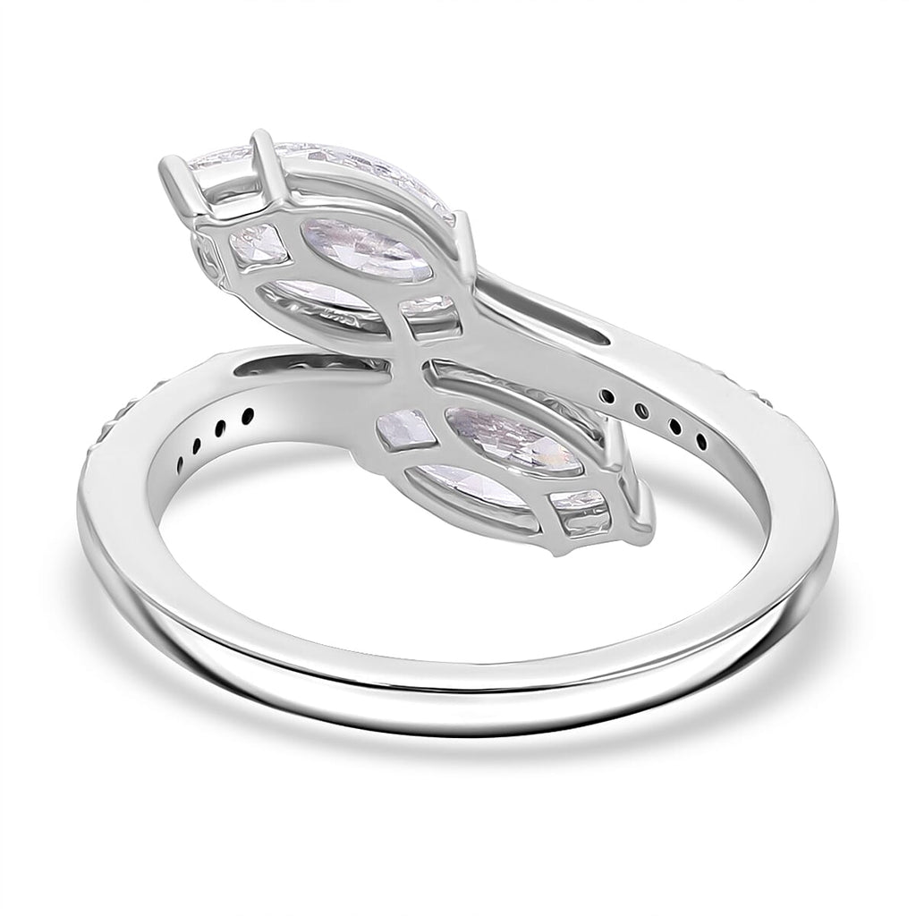 Luxuriant Diamond 950 Platinum SGL Certified VS-G-H Lab Grown Diamond  Ring, Platinum Wt.4.50 Gms