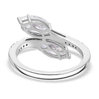 Luxuriant Diamond 950 Platinum SGL Certified VS-G-H Lab Grown Diamond  Ring, Platinum Wt.4.50 Gms