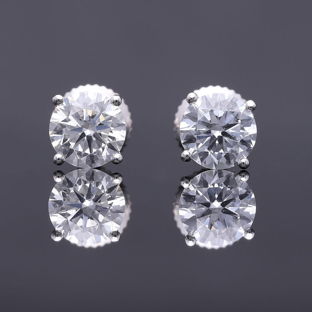 Luxuriant Diamond 950 Platinum VS-GH Lab Grown Diamond Earring 3.00 Ct.