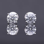 Luxuriant Diamond 950 Platinum VS-GH Lab Grown Diamond Earring 3.00 Ct.