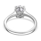 Luxuriant Diamond - 950 Platinum Lab Grown Diamond VS2-D IGI Certified Solitaire Ring 2.08 Ct