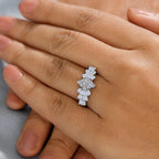 Luxuriant Diamond - 950 Platinum (VS-E-F) Lab Grown Diamond Ring 1.00 Ct, Platinum Wt. 5.76 Gms.