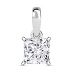 Luxuriant Diamond 9K White Gold IGI Certified Lab Grown Diamond Pendant 1.03 Ct.