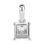 Luxuriant Diamond 9K White Gold IGI Certified Lab Grown Diamond Pendant 1.03 Ct.