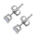 Luxuriant Diamond  9K White Gold Lab Grown Diamond  EF, VS Earring