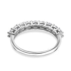 Luxuriant Diamond 9K White Gold SGL Certified Lab Grown Diamond (VS-E-F) Ring 0.99 Ct.