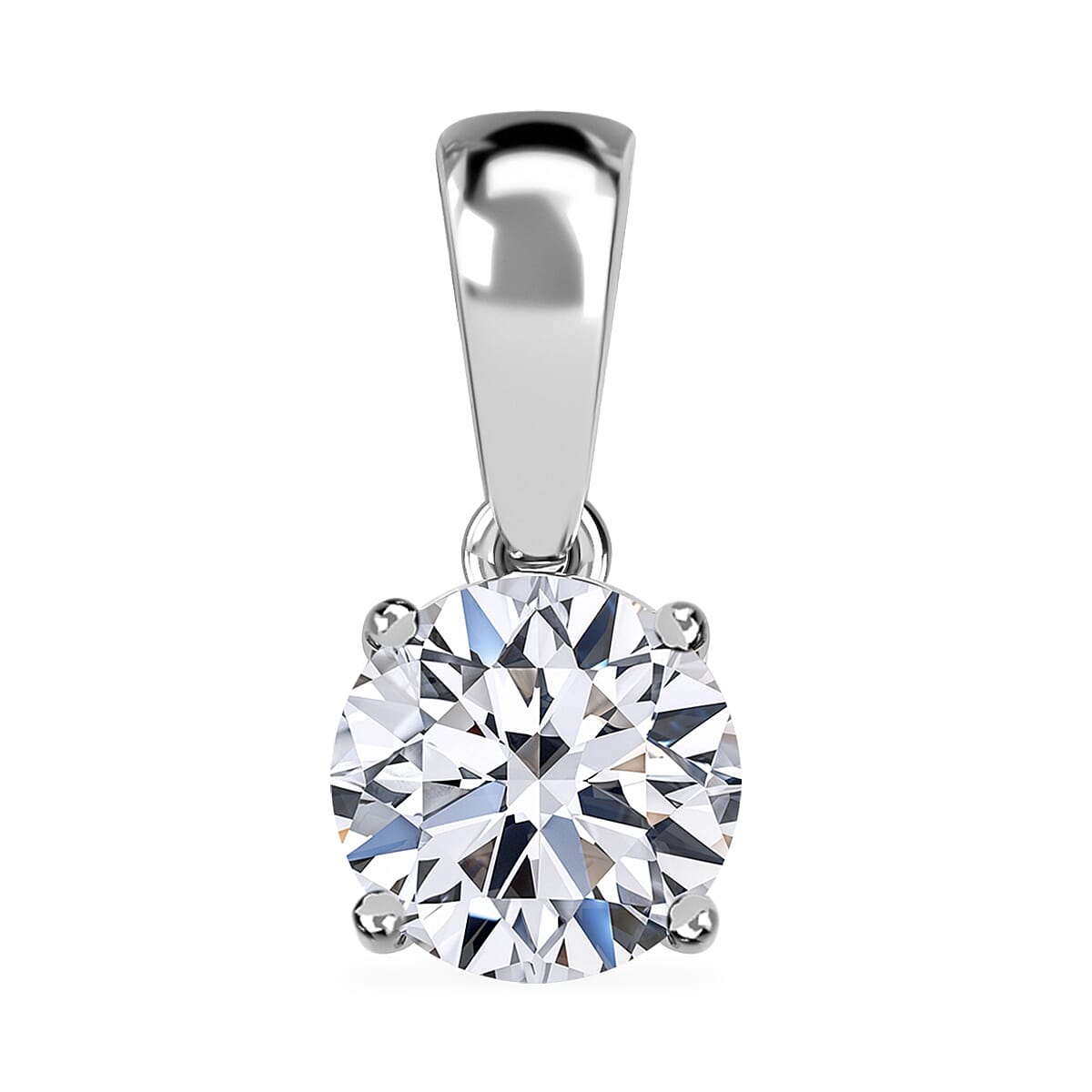 Luxuriant Diamond 9K White Gold IGI Certified Lab Grown Diamond Pendant 1.04 Ct. 8084000 0