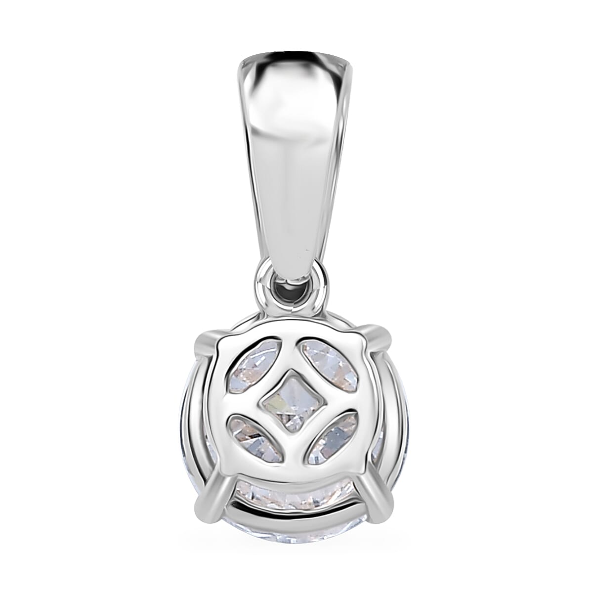 Luxuriant Diamond 9K White Gold IGI Certified Lab Grown Diamond Pendant 1.04 Ct. 8084000 4